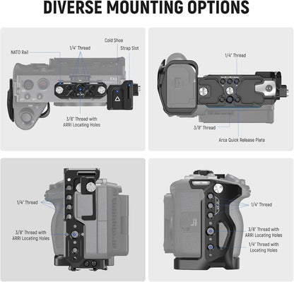 Camera Cage Kit for FX3 FX30 with XLR Handle