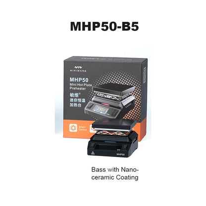 Mini Hot Plate Preheater 50x50mm Constant Temperature Tool