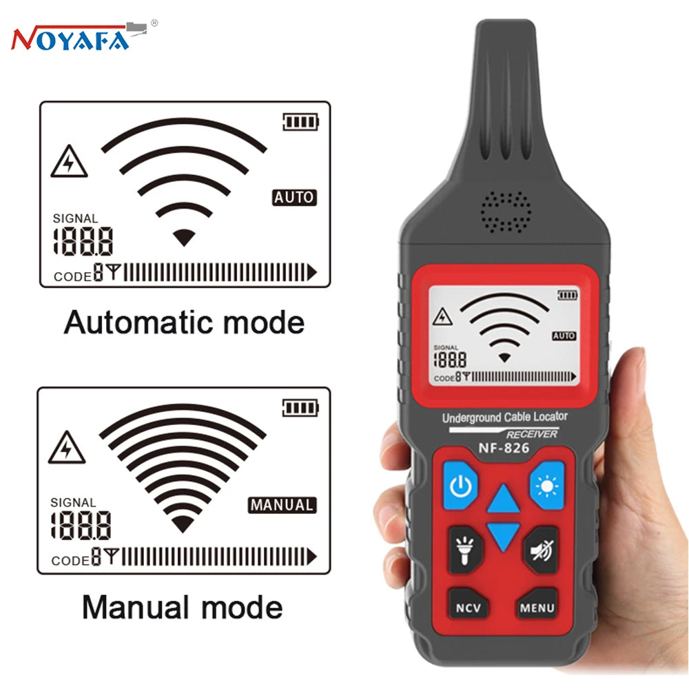 High Voltage NF-826 Cable Finder Underground Pipe Detector