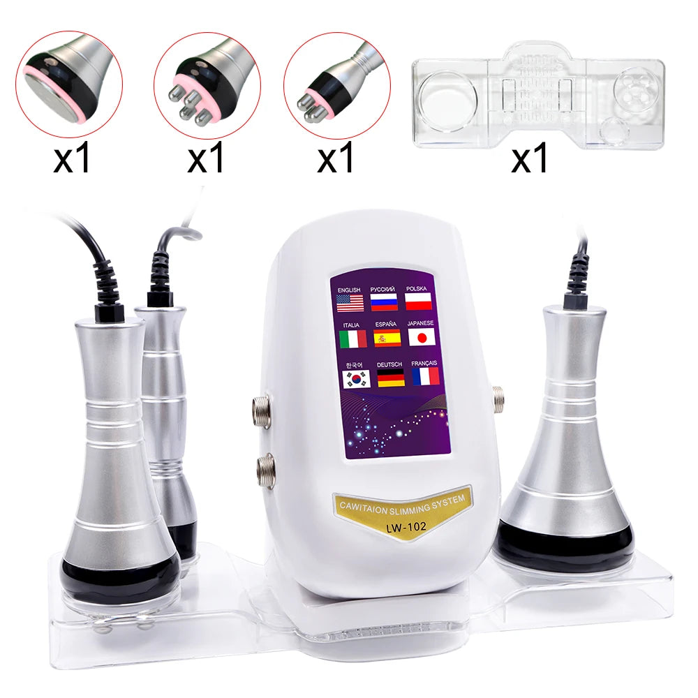 Ultrasonic Body Shaping and RF Facial Skin Tightening Device