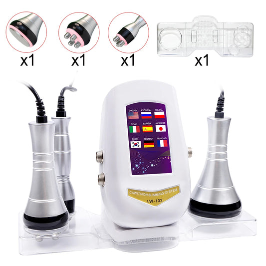 Ultrasonic Body Shaping and RF Facial Skin Tightening Device
