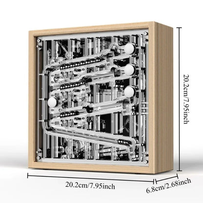 Creative Steel Ball Table Clock Modern Desktop Ornament