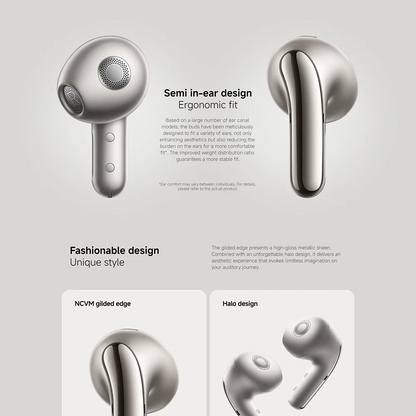 Smart TWS Earbuds Bluetooth 5.4 Noise Cancelling
