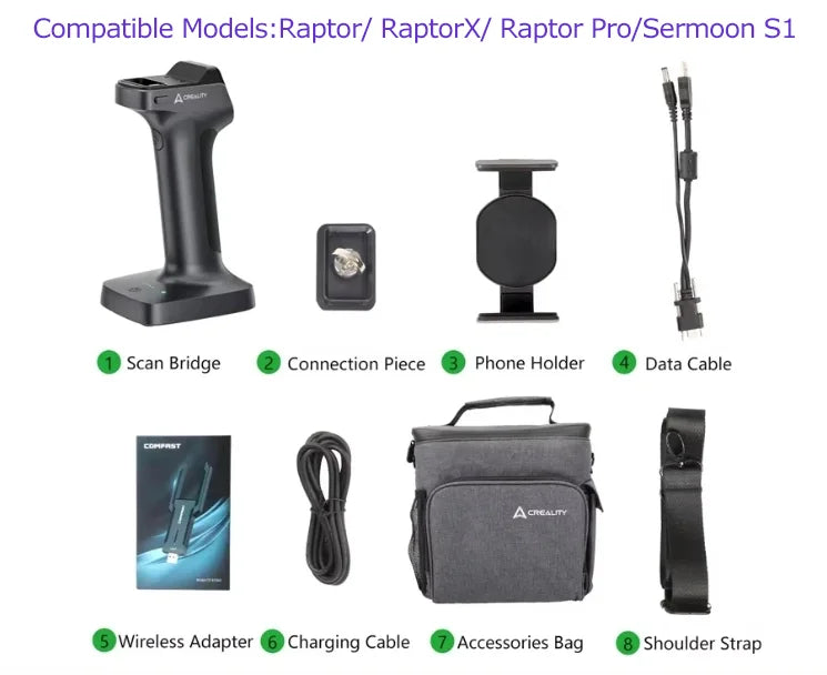 Portable Wireless Scan Bridge for Raptor Scanners