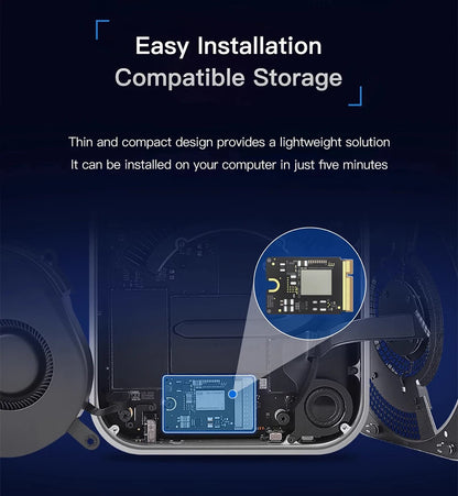 High-Capacity 2TB Internal SSD for Mac Mini M4