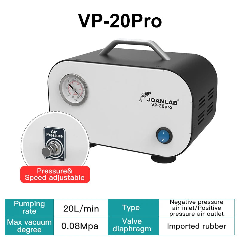 Portable Negative Pressure Vacuum Pump for Lab Filtration