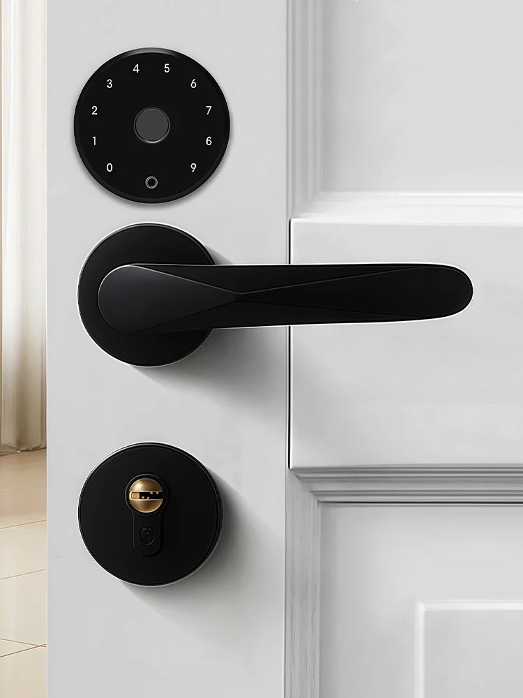 Smart Door Lock Fingerprint Password Bluetooth Keyless Entry