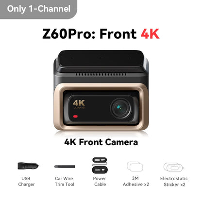 Front Dash Camera for Car with Wi-Fi