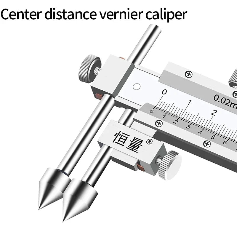 Stainless Steel Center Distance Vernier Caliper 10-300mm