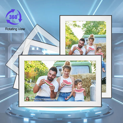 15.6" 3-in-1 Smart WiFi Photo Frame Touchscreen