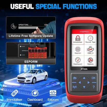 Professional OBD2 Key Programmer with EEPROM Adapter