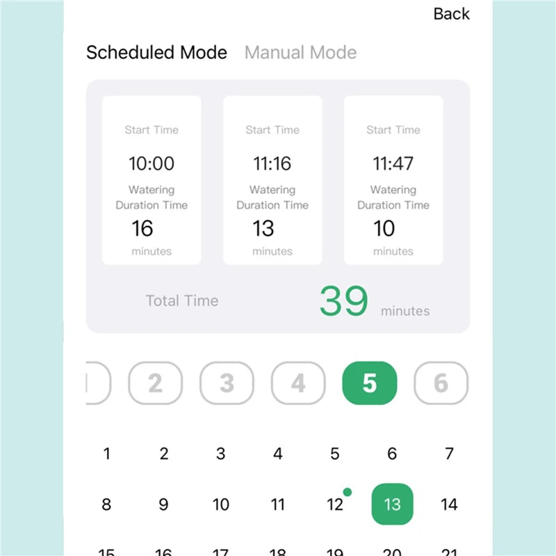 WiFi Smart Sprinkler Controller 6-Zone with LCD Display