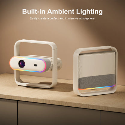 Portable 4K HD Projector with Dolby Audio