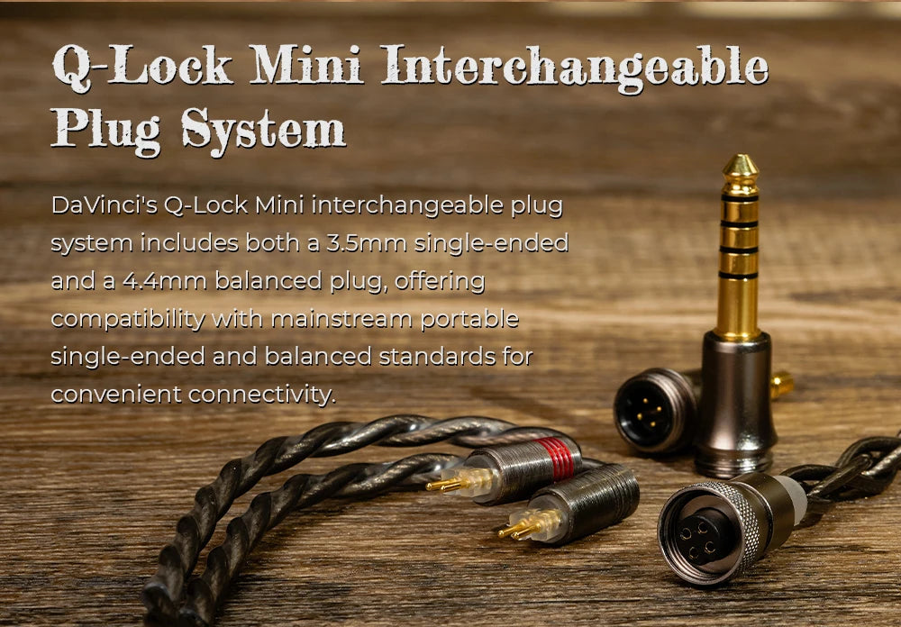 High Fidelity Hybrid In Ear Monitors with Dual Connectors
