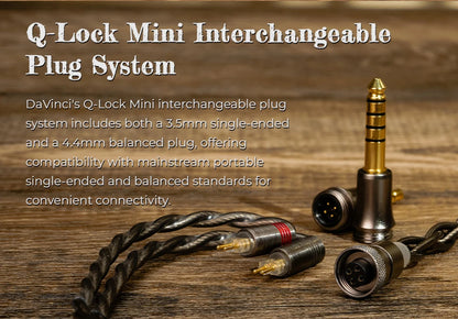 High Fidelity Hybrid In Ear Monitors with Dual Connectors