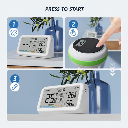 Solar Wireless Pool Thermometer with 300m Range