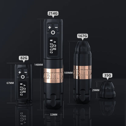Wireless Tattoo Machine Pen 2400mAh with LED Display
