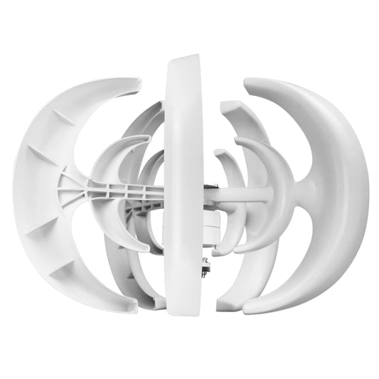 Portable 1200W Wind Generator 12V 5 Blade Turbine