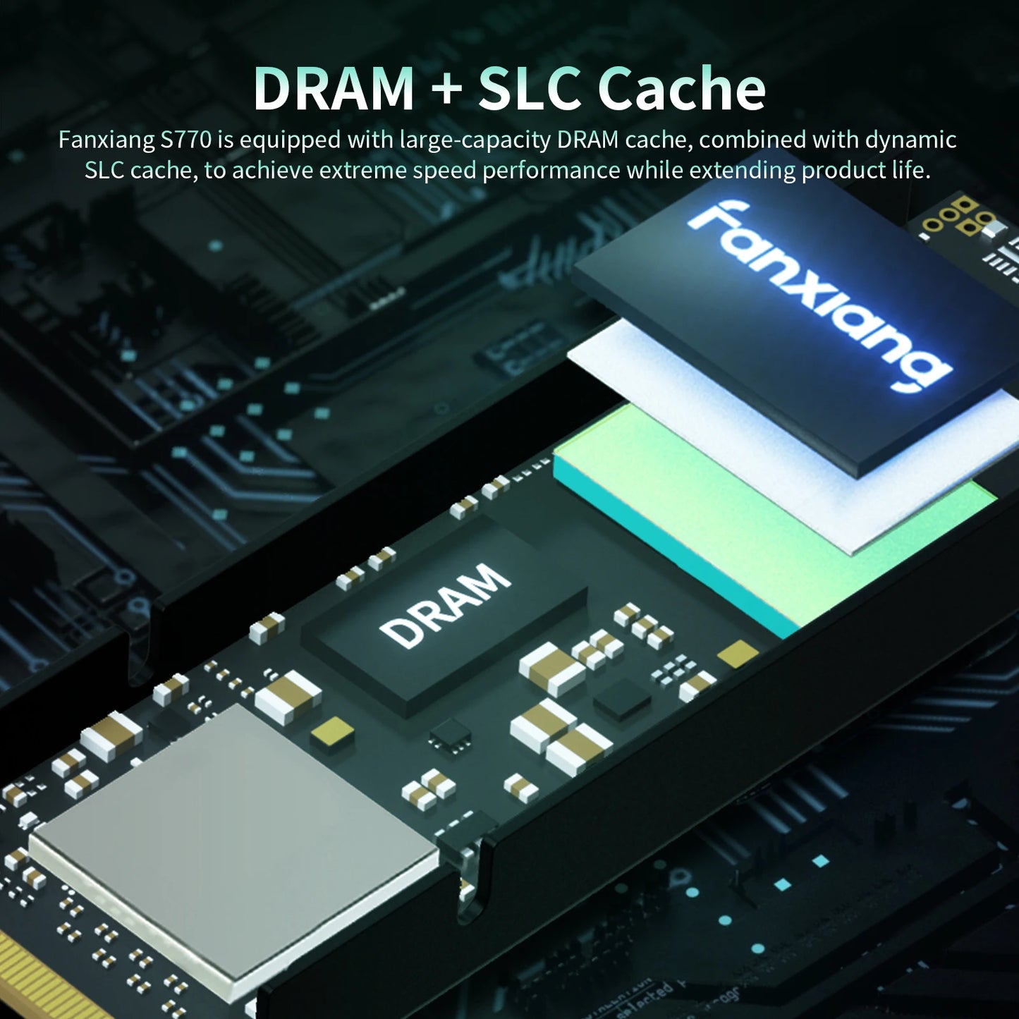 High Speed 1TB M.2 SSD with DRAM Cache