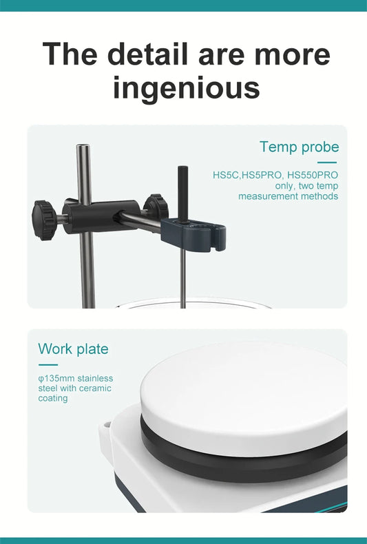 Magnetic Stirrer with Heating Hot Plate 2L