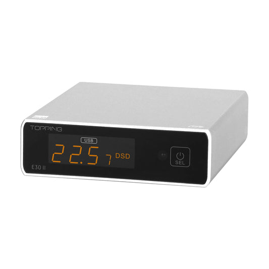 E30II LITE Silver DAC 32bit 768kHz DSD512 Audio