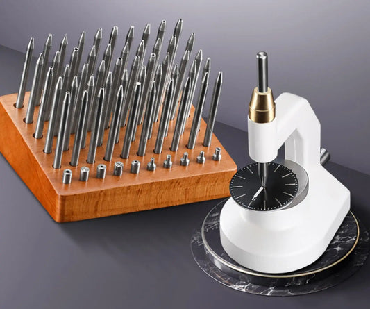 Professional Watchmaker Jewelling and Punching Press Kit