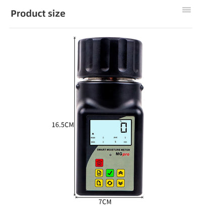 Portable Hygrometer for Moisture Testing in Grains and Beans