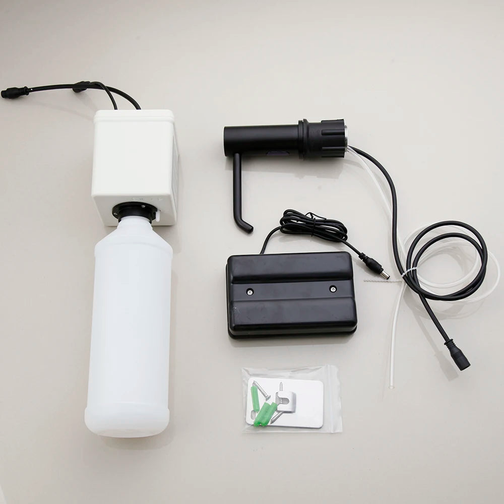 Automatic Dark Grey Sensor Soap Dispenser for Bathroom