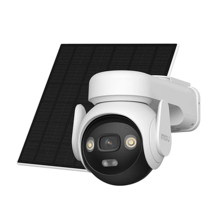 Smart 5MP Outdoor PTZ Security Camera with Solar Panel
