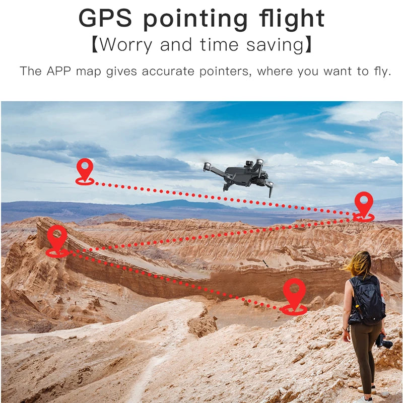 4K Drone 3 Axis Gimbal L600 PRO MAX OAS