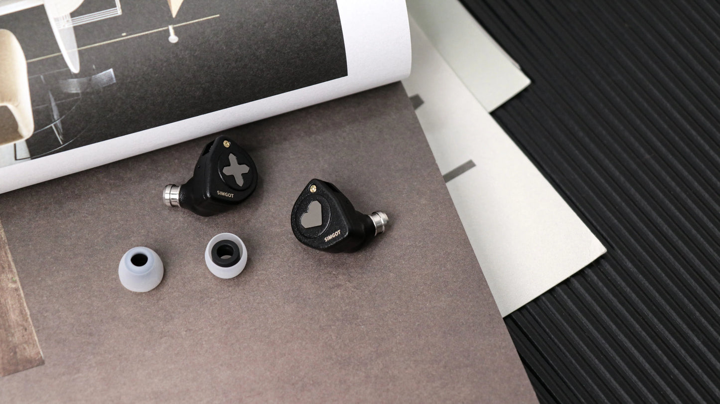 EW300 x HBB Silver-Plated OFC Hybrid IEM Earbuds