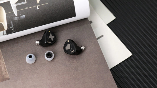 EW300 x HBB Silver-Plated OFC Hybrid IEM Earbuds