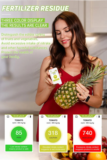 1T Food Detector for Safe Eating and Health