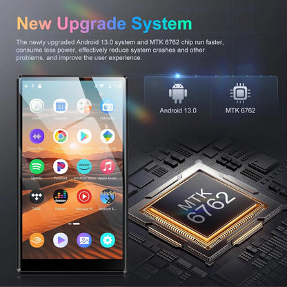 Portable 4.7 Inch HiRes MP4 Player Bluetooth WiFi