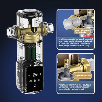 High Flow Central Water Purifier with Automatic Self-Cleaning