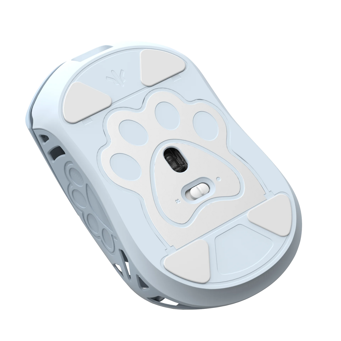Ice Blue Gaming Mouse Ultra-Light PAW3950HS Sensor
