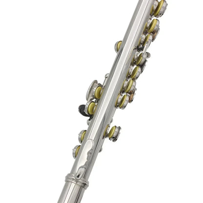 16-Hole Piccolo C Key White Woodwind Instrument with Accessories