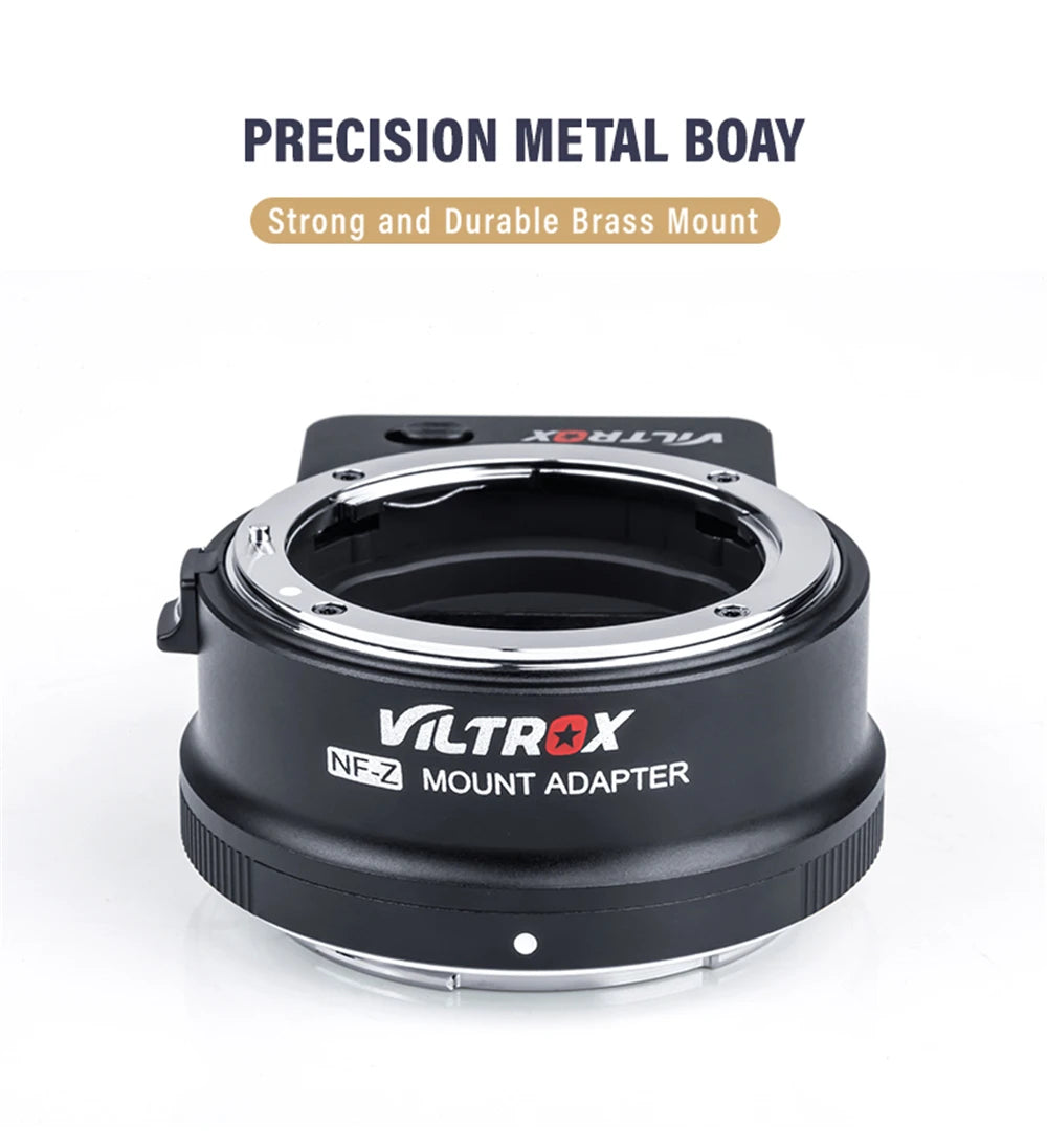 Autofocus Adapter Ring for Nikon F to Z Cameras