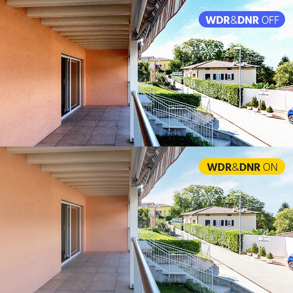 4K 8MP IP67 Waterproof Security Camera with Human Detection