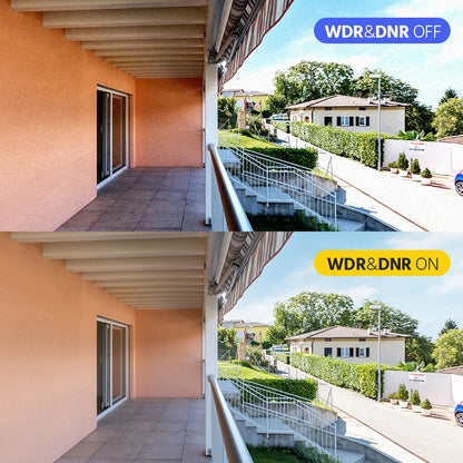 4K 8MP IP67 Waterproof Security Camera with Human Detection