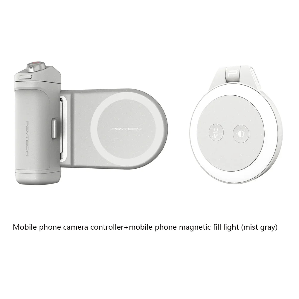 Wireless Phone Camera Grip with Fill Light & Remote