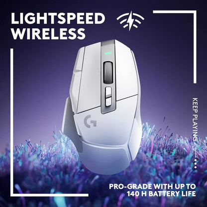 White Wireless Gaming Mouse LIGHTSPEED HERO 25K