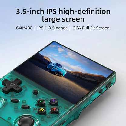 Portable 3.5 Inch IPS Gaming Console 64GB Linux 64-Bit