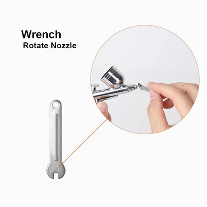 Rechargeable Airbrush Compressor for Art Nail Design Painting