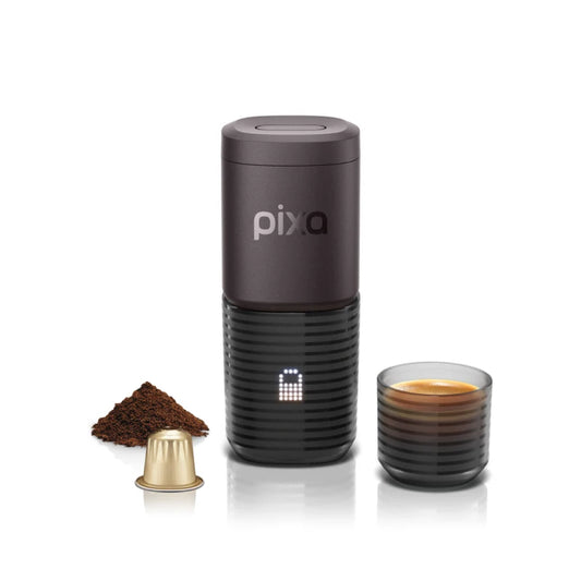 Cordless Compact Espresso Maker Ground Coffee and NS Capsule Compatible