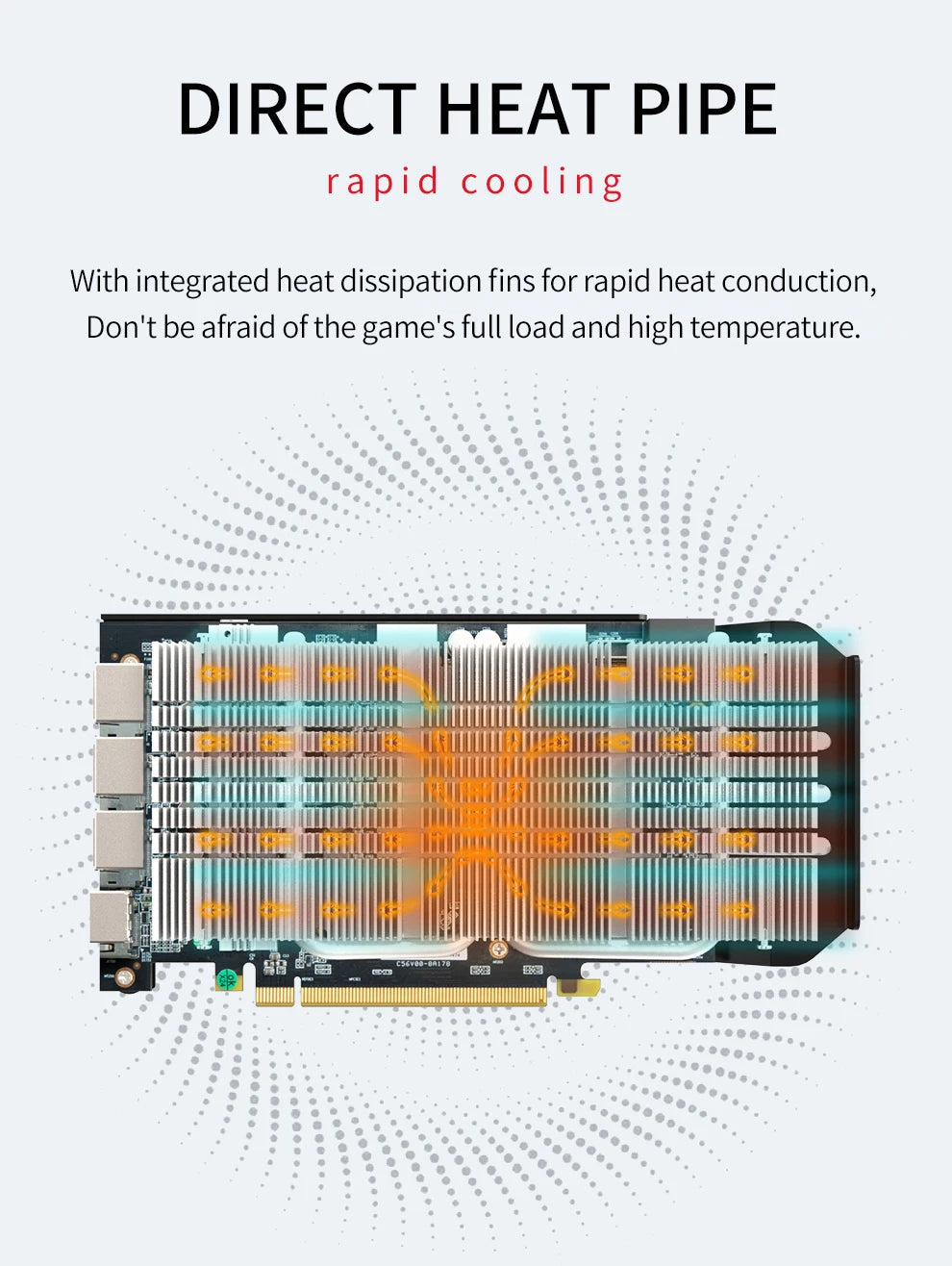 RX5500XT 8GB 128-Bit GDDR6 GPU for PC Gaming