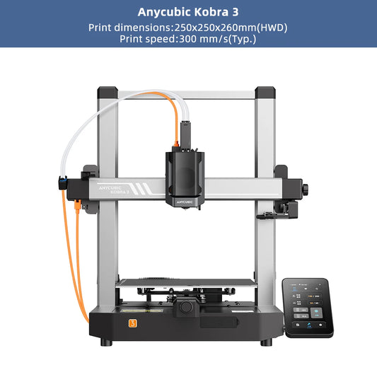 ANYCUBIC Kobra 3 Max High-Speed FDM 3D Printer with Auto Levelling
