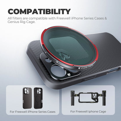 Smartphone Variable ND CPL Filter 3 to 7 Stop