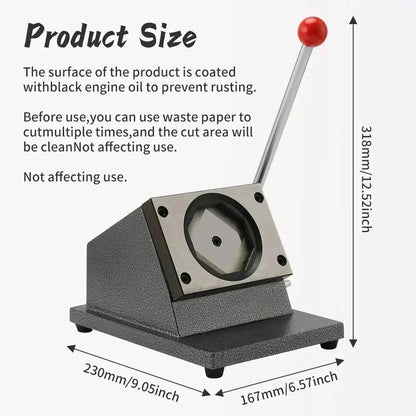 Custom 50mm Cardboard Photo Magnet Maker Set