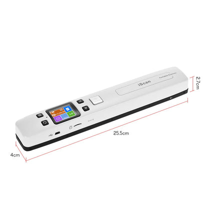 Portable A4 Scanner with WiFi and TF Card